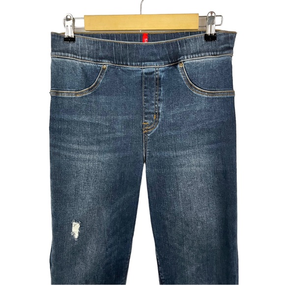 SPANX Distressed Denim Jean Leggings - Picture 5 of 7